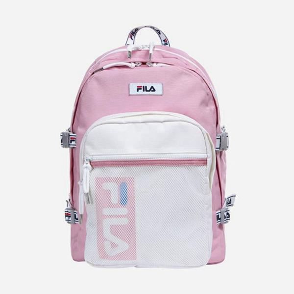 Fila Vertical Linear Backpacks - Pink,NZ 723-78902